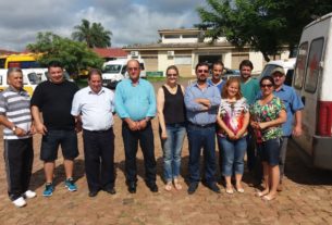 Entrega das chaves e da frota municipal