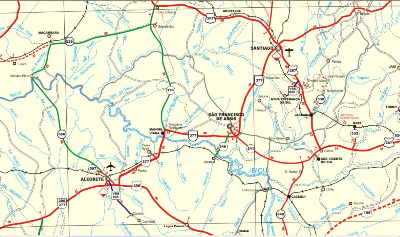 Mapa Rodoviário