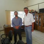 Deputado Afonso com o Prefeito Gustavo