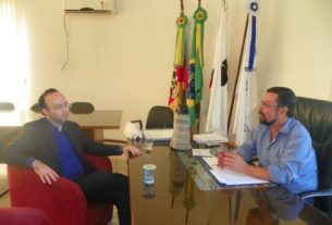 Visita do Juiz Gustavo.