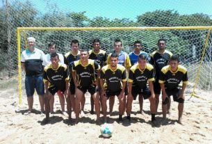 Futebol de Areia: Campeão- Juventude e Auto Peças e Mecânica do Alemão
