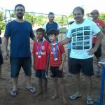 Entrega de premiação do Torneio de Pênalti.