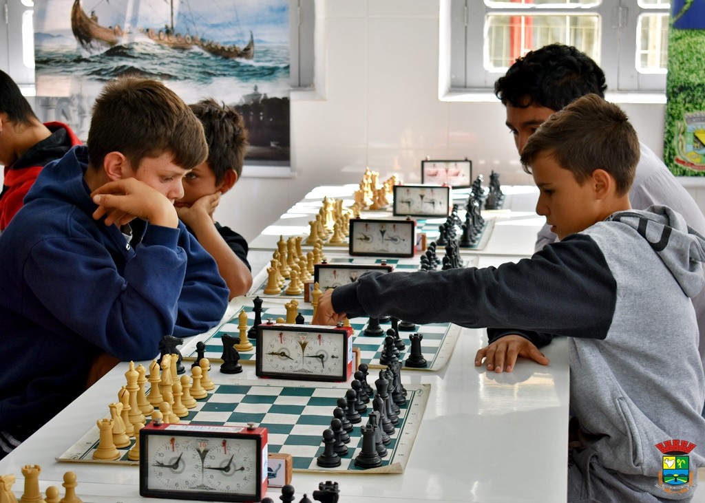 Campeões de xadrez 4º ano