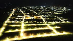 Manoel Viana brilha com 100% de iluminação LED