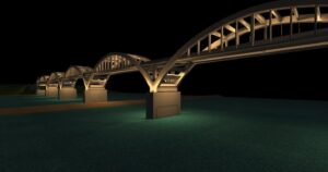 Ponte General Osório receberá moderno sistema de iluminação