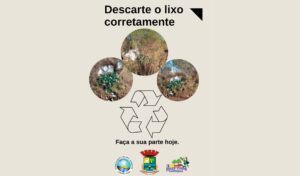 DESCARTE IRREGULAR DE LIXO É CRIME AMBIENTAL!