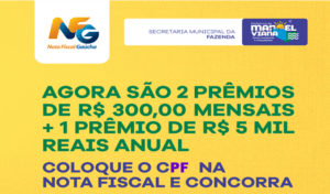 CPF na Nota: O simples hábito que fortalece o comércio de Manoel Viana e pode render até R$ 5 mil