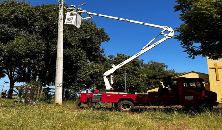 Iluminação em LED na Barragem do Itú