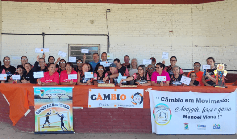 Celebração 8 anos do Grupo Câmbio em Movimento