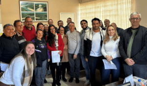 Prefeitura recebe visita institucional e acompanha avanços na habitação popular