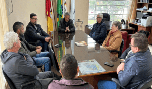 Reunião no Gabinete do Prefeito com Defesa Civil