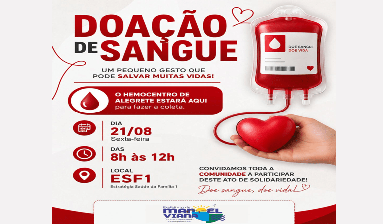 Doe sangue, doe esperança!